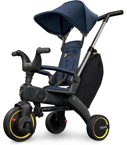DOONA Liki Baby Trike S5 - Deluxe Foldable Toddler Tricycle with